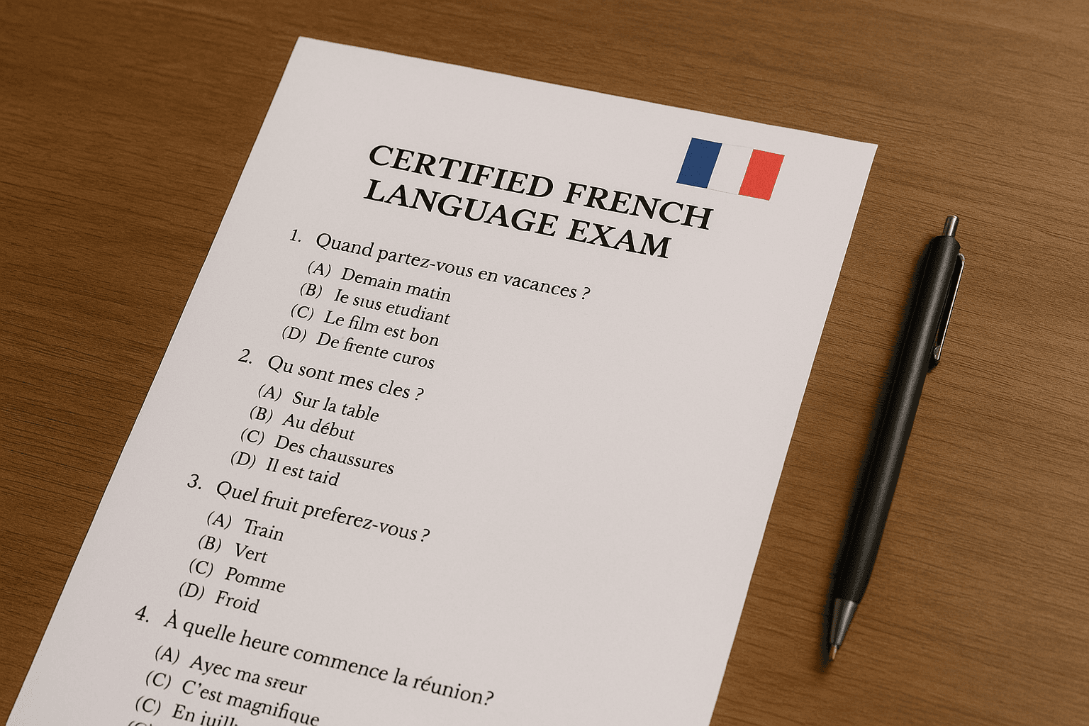 french exam
