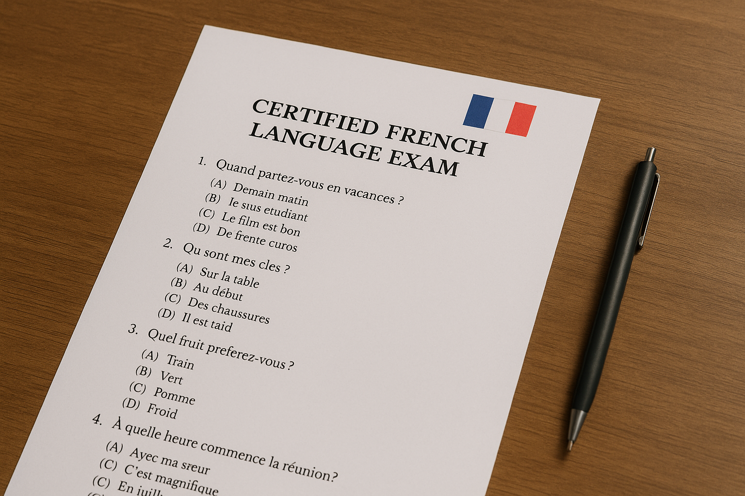 french exam